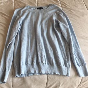Blue light weight sweater